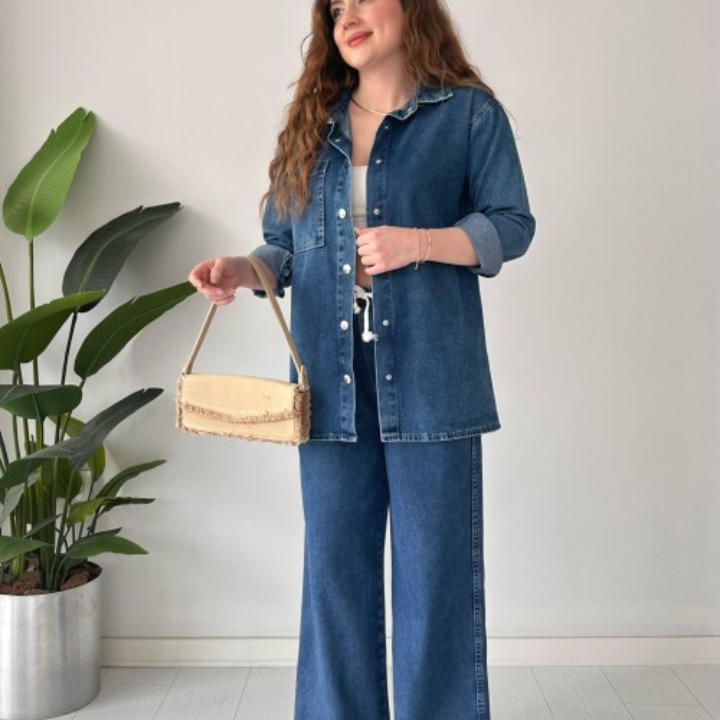 Farah™ | Tenue Printanière Élégante (2 piéces)