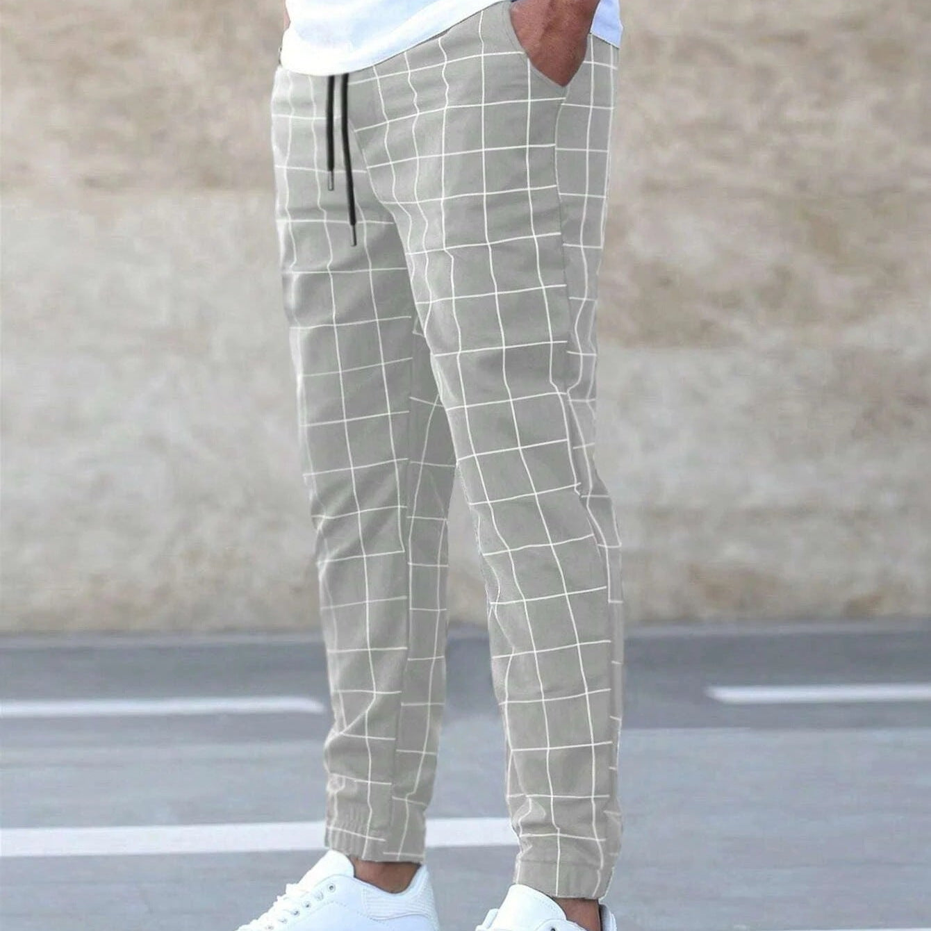 Weston - Pantalons À Carreaux Élégants