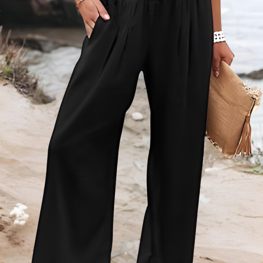 Zayrah - Pantalons Larges Chic