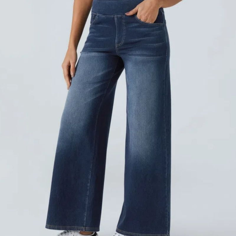 Ainsley - Jeans À Jambe Large Confortables