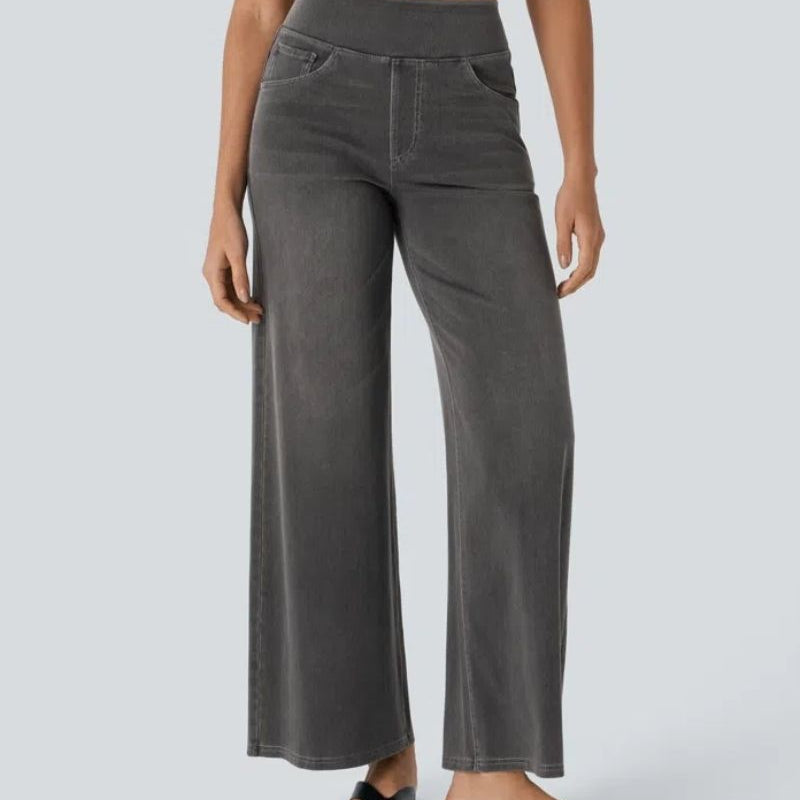Ainsley - Jeans À Jambe Large Confortables