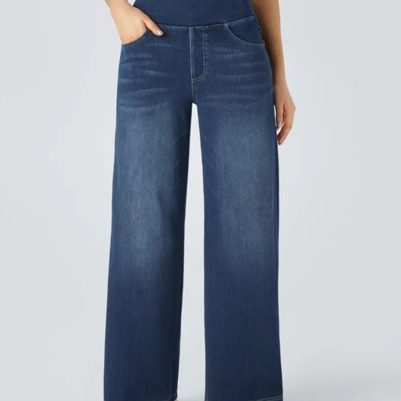 Ainsley - Jeans À Jambe Large Confortables