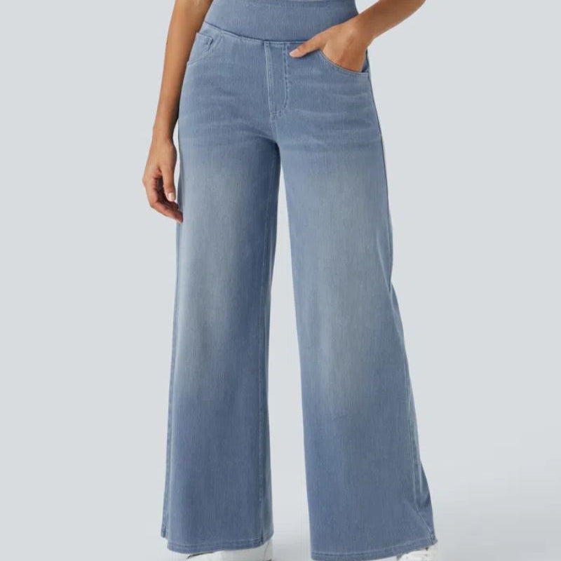 Ainsley - Jeans À Jambe Large Confortables