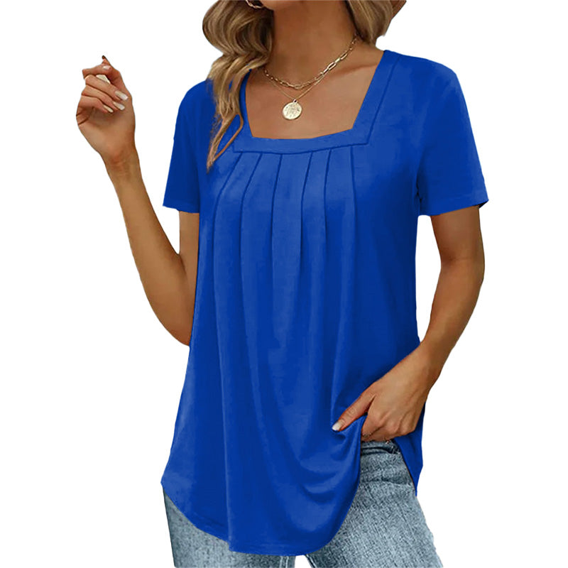Liv - blouse plissée élégante