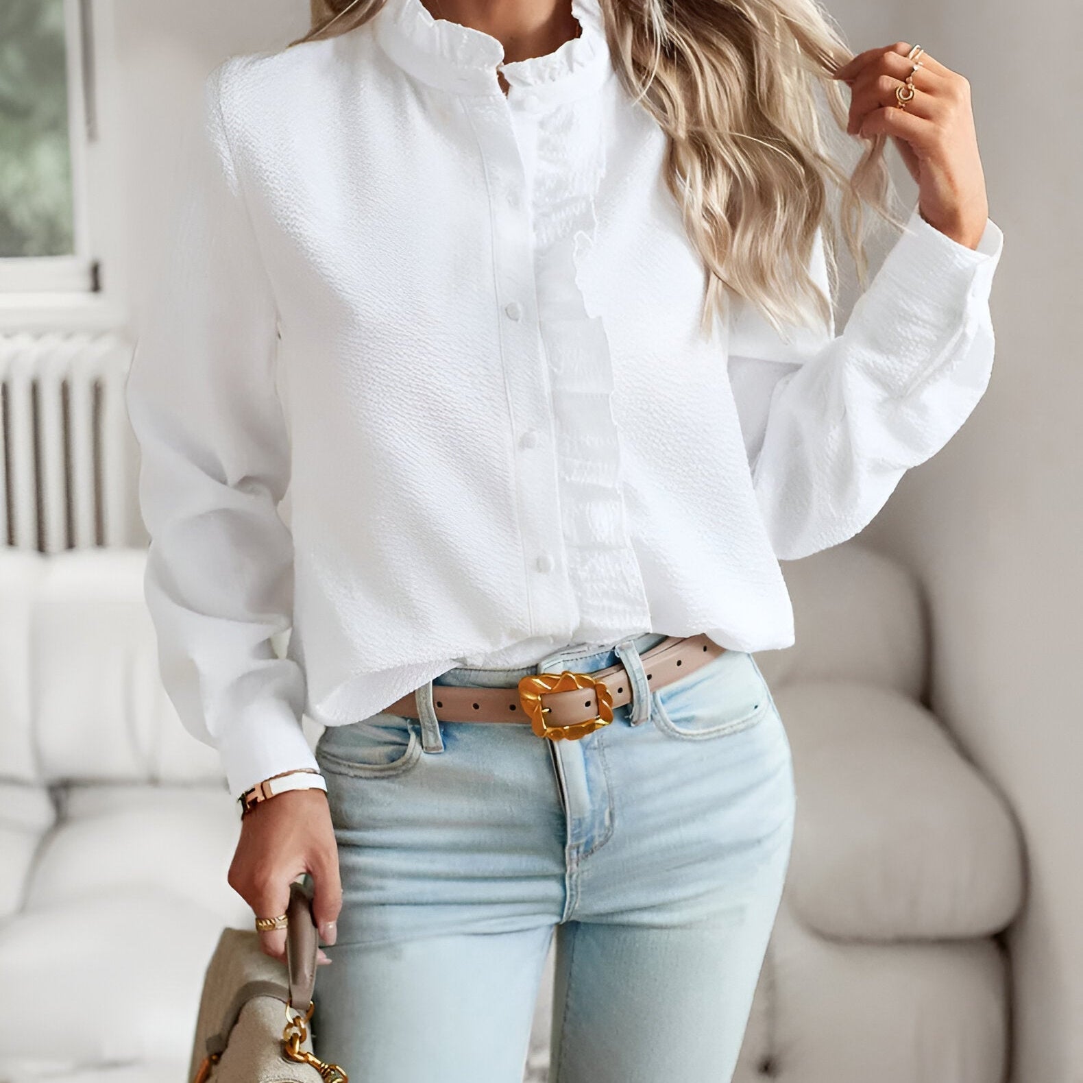 Mireille™ | Blouse Élégante
