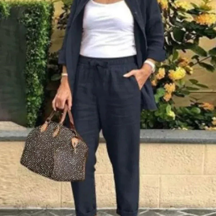 Henna™ | Ensemble Élégant et Confortable en Lin