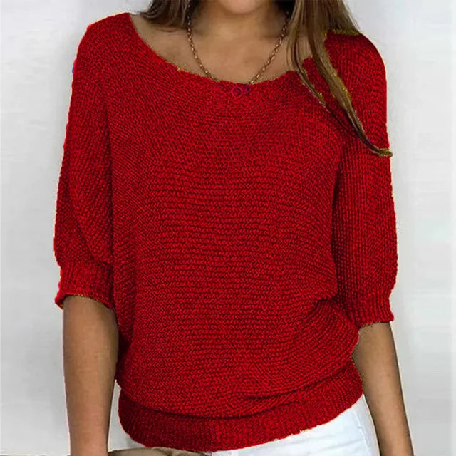 Fleur - Top tricoté décontracté