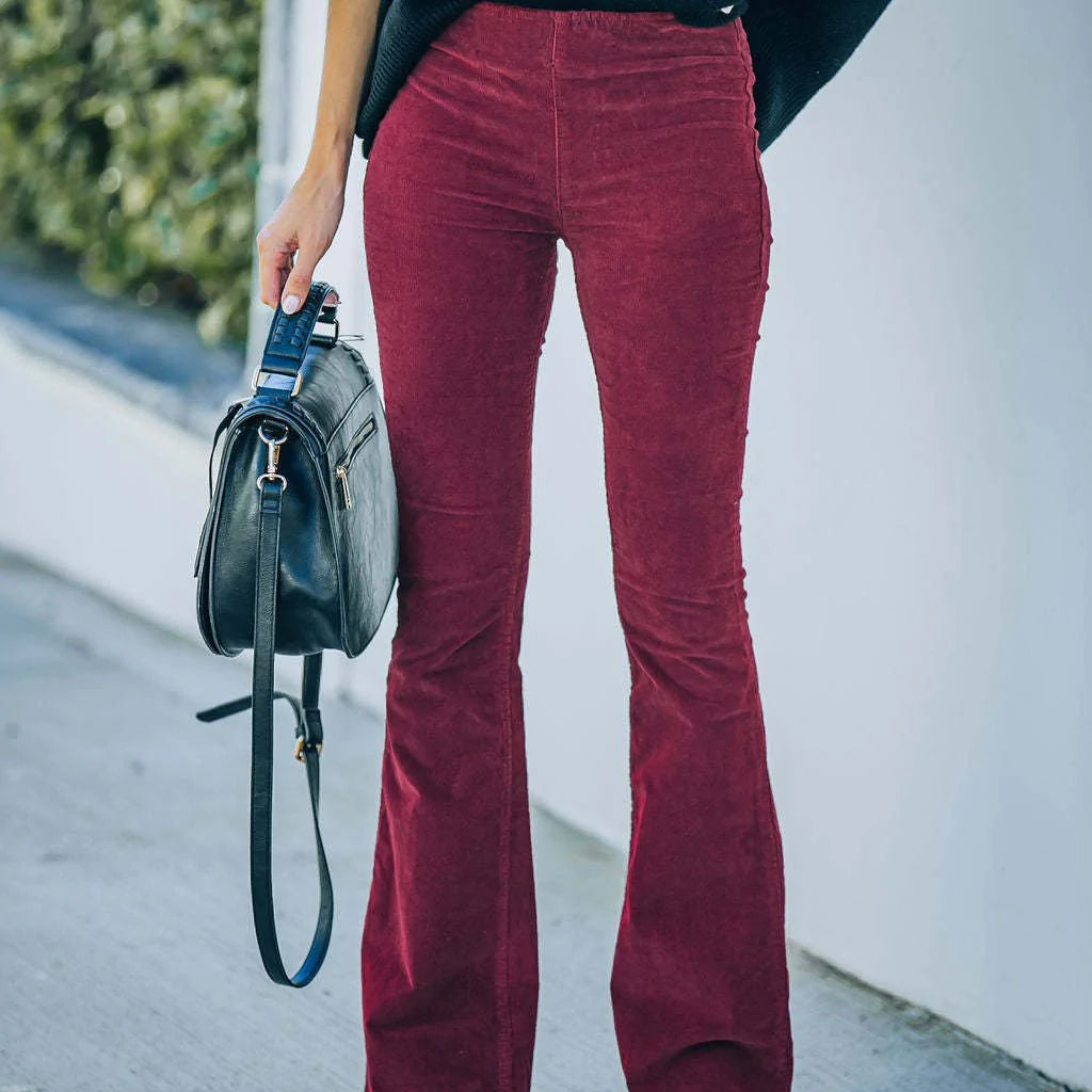 Freesia - Pantalons Évasés Tendance