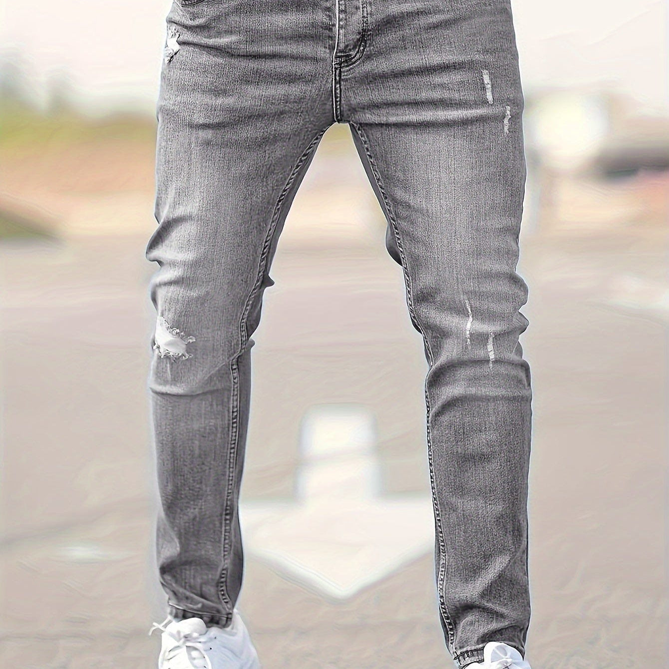 Alex - Jeans Slim Déchirés Tendance