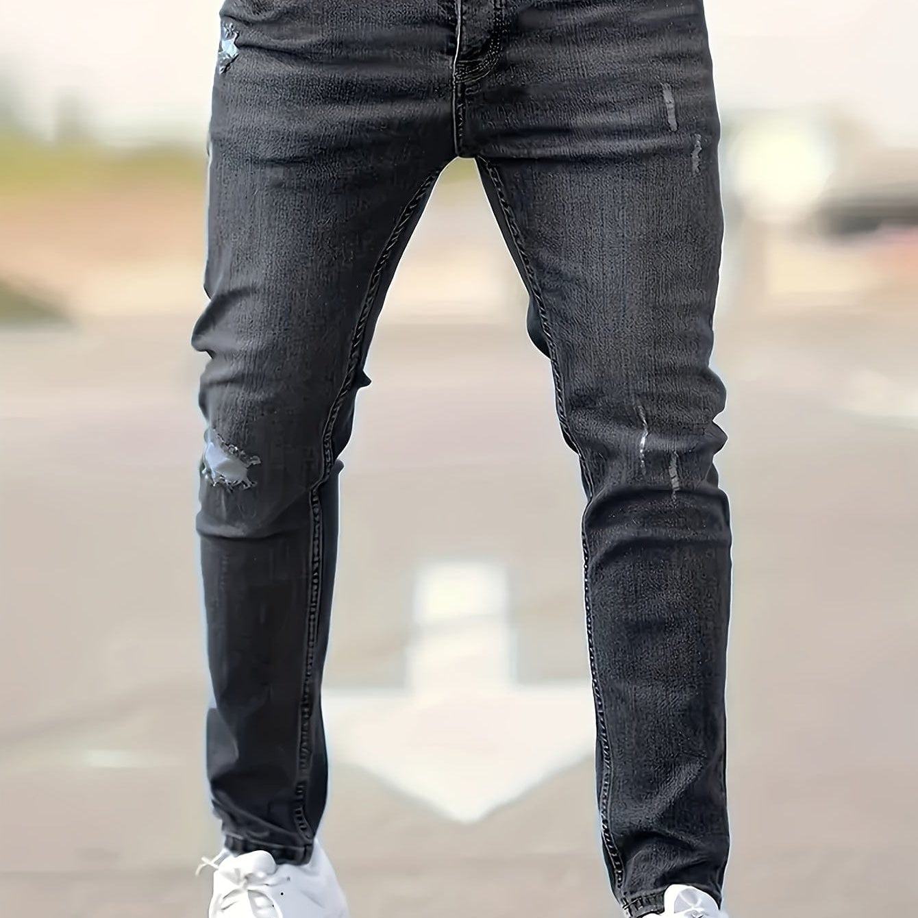 Alex - Jeans Slim Déchirés Tendance