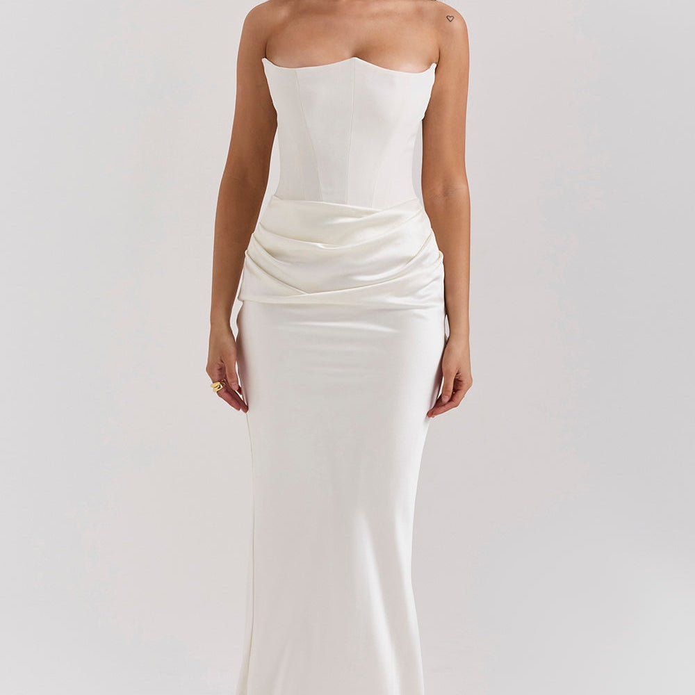 ANIKA ROBE SANS ÉPAULES