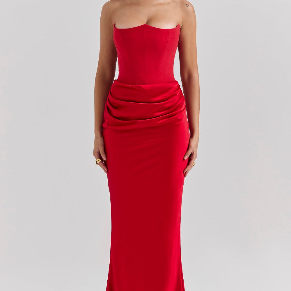 ANIKA ROBE SANS ÉPAULES