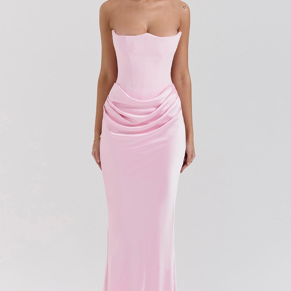 ANIKA ROBE SANS ÉPAULES