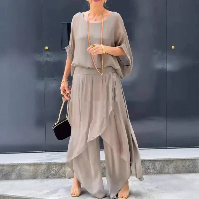 Daniela™ | Ensemble Chic et Aéré à Fente